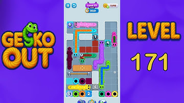 Gecko Out Level 171 Solution | Step by Step Walkthrough