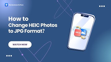 How To Change HEIC Photos to JPG Format？