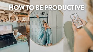 How To Be Productive | Burnout, Motivation, Discipline, Laziness, Balance, Create YOUR Routine