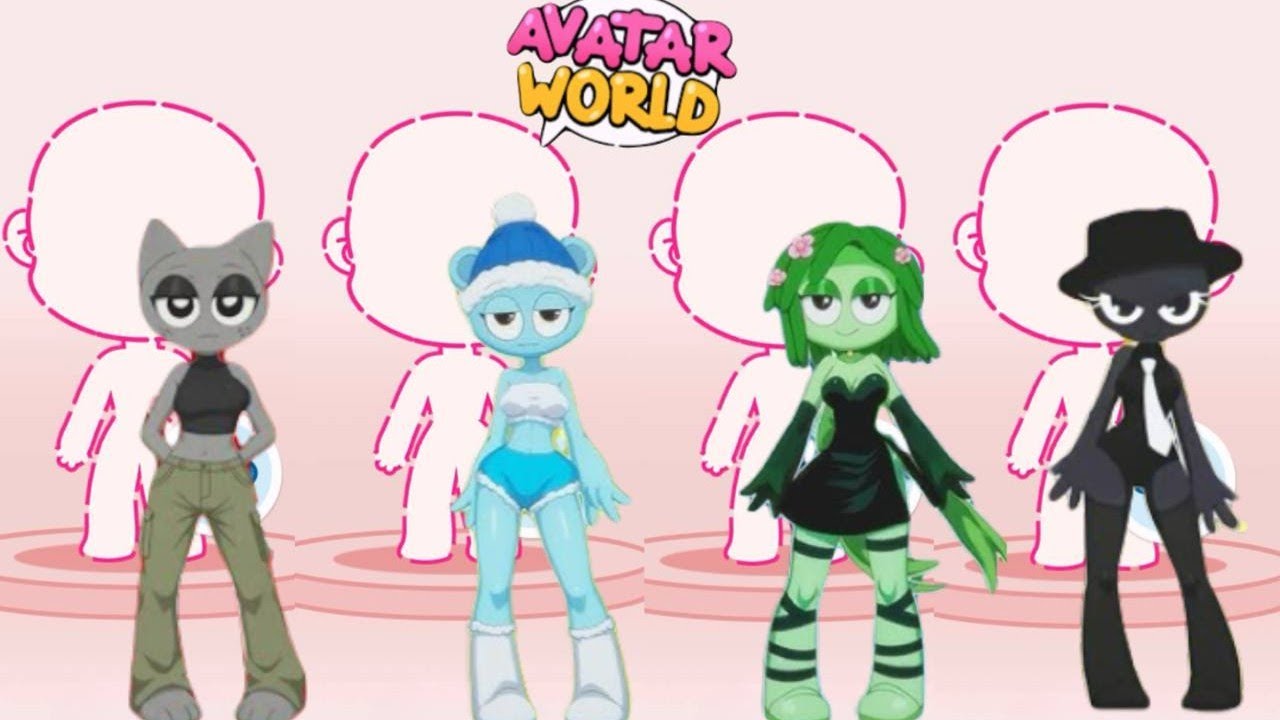 Creating Sprunki in Avatar World #avatarworld