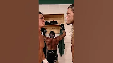 Rey Mysterio Entrenando Atrás De John Cena Y Edge 