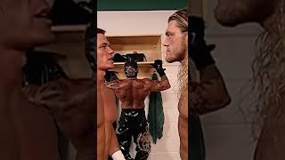 Rey Mysterio Entrenando Atras De John Cena Y Edge 