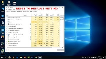 How to Reset Task Manager Back to Default Settings in Windows 10