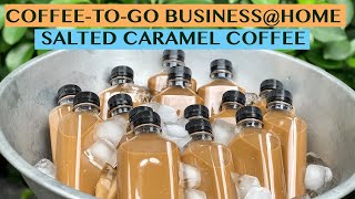 EARN AT LEAST 30K/MONTH FROM COFFEE-TO-GO BUSINESS: SALTED CARAMEL (NESCAFE) COFFEE (300ML BOTTLES)