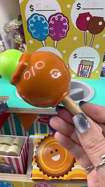 Melissa & Doug Fun at the Fair! Carnival Candy Play Set #asmr #fair #melissaanddoug #shorts