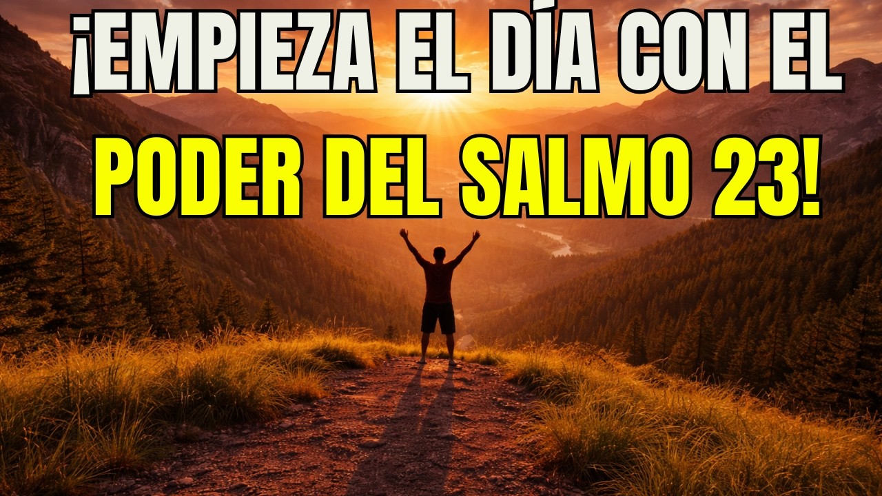 Oración de Mañana con el Salmo 23 | La Fuerza de Dios en Tu Vida - YouTube