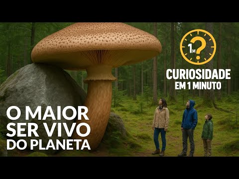 Maior Ser Vivo do Planeta - Curiosidade Em 1 Minuto