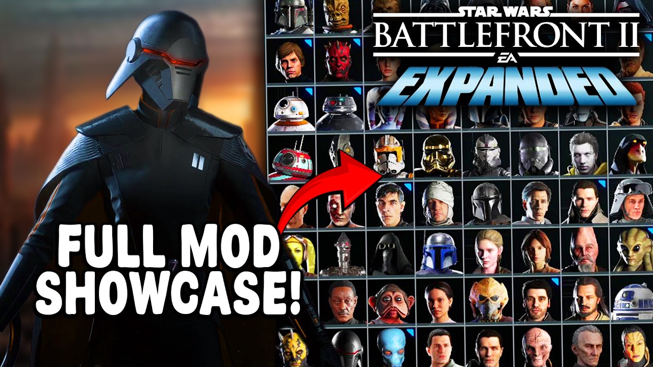 Kyber's Battlefront Expanded Mod FULL MENU SHOWCASE! - Everything BF ...