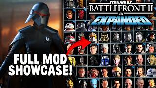 Kyber's Battlefront Expanded Mod FULL MENU SHOWCASE! - Everything BF Expanded Has To Offer