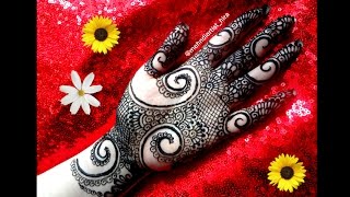 DIY Henna designs: How to apply easy simple new stylish mehndi designs for hands tutorial for eid