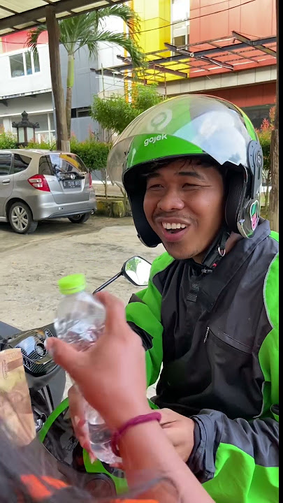 gojek dapat penumpang mabuk