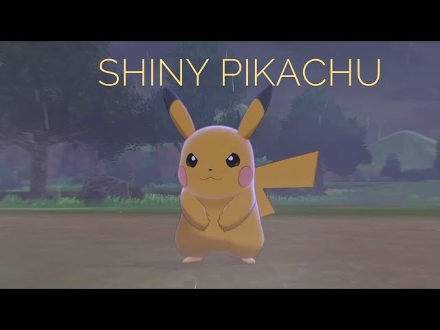 Shiny Pikachu after 62 wild encounter Pokemon Sword/Shield. 