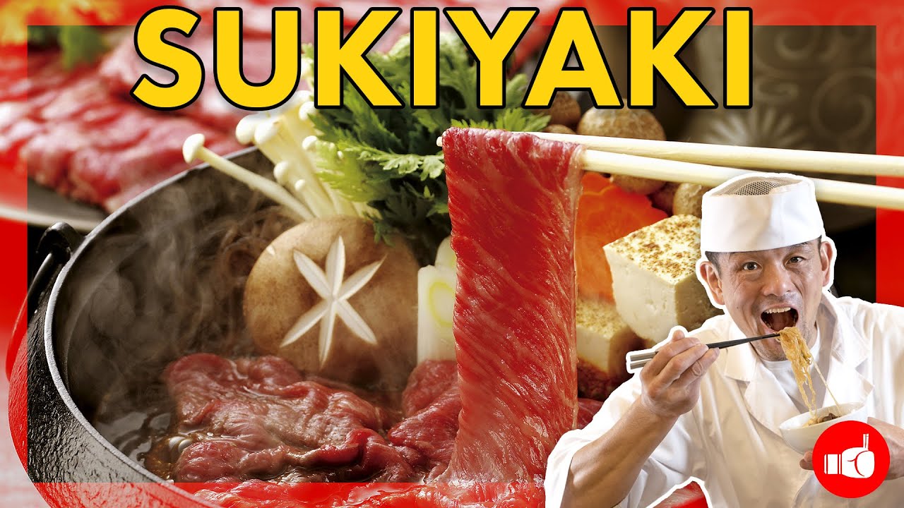 How to Make Beef Sukiyaki Traditional Japanese Recipe YouTube