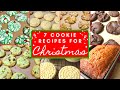 7 CHRISTMAS COOKIE RECIPES // Christmas Baking All Day // Cleaning Mom