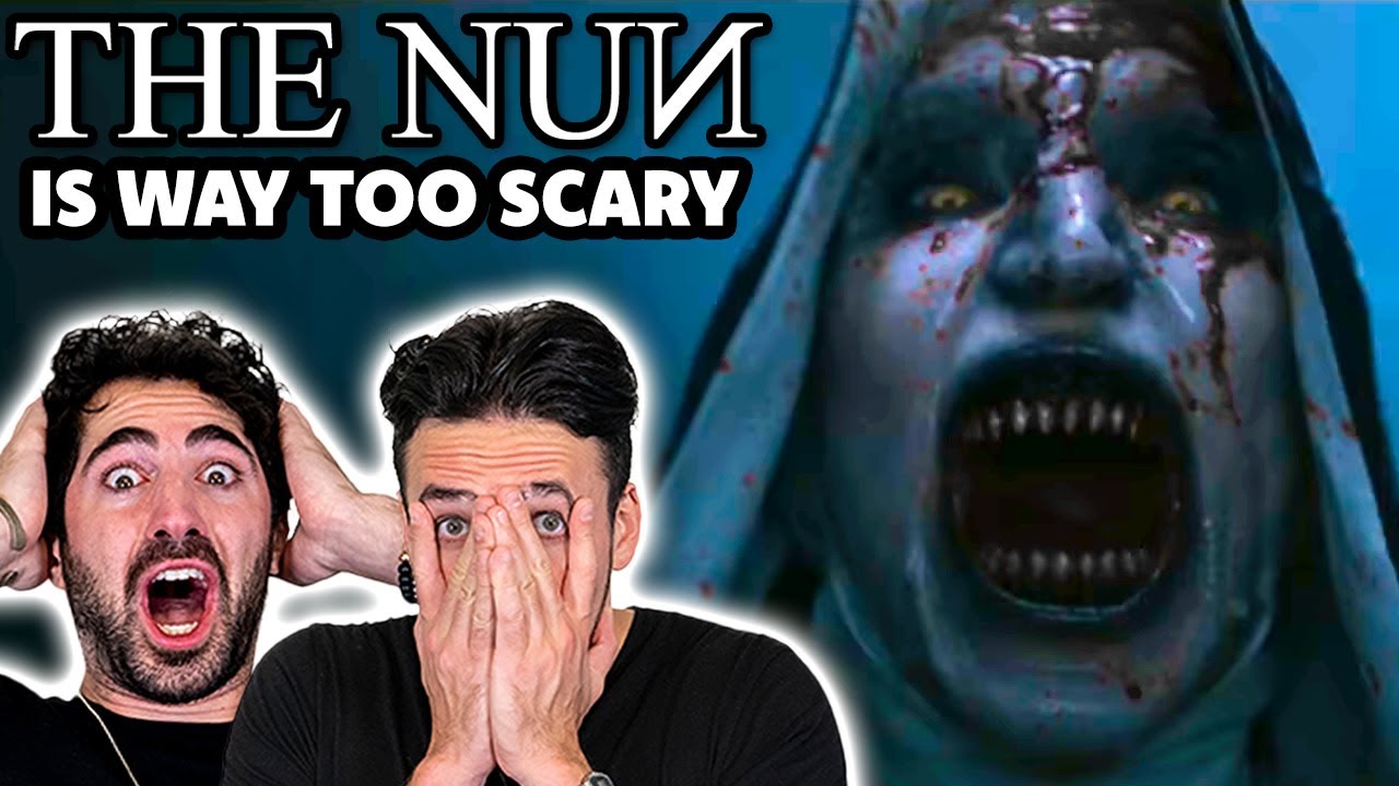 Easily scared man-babies watch *THE NUN*