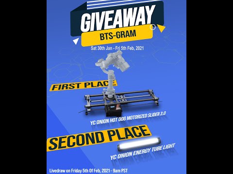 BTS-GRAM - Yc Onion Giveaway - Live Draw