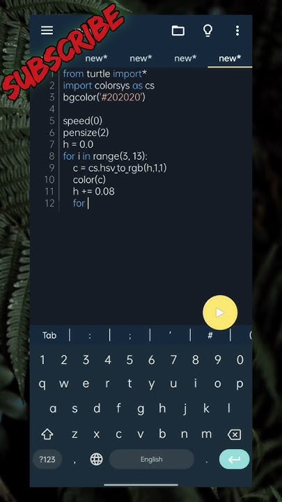 🔺🔷 Nested Polygons with Varying Sides | Python Turtle Art 🎨 #Shorts ...