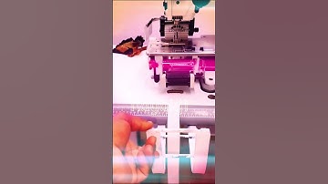 Elastic attaching machine 2 in 1 cylinder belt & half elastic #jacksewingmachine #jack8009 #shorts