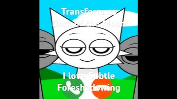 Another Transformers Dark of the Moon video Subtle Foreshadowing