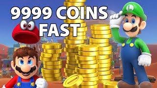 Super Mario Odyssey - How To Get 9999 Coins Fast