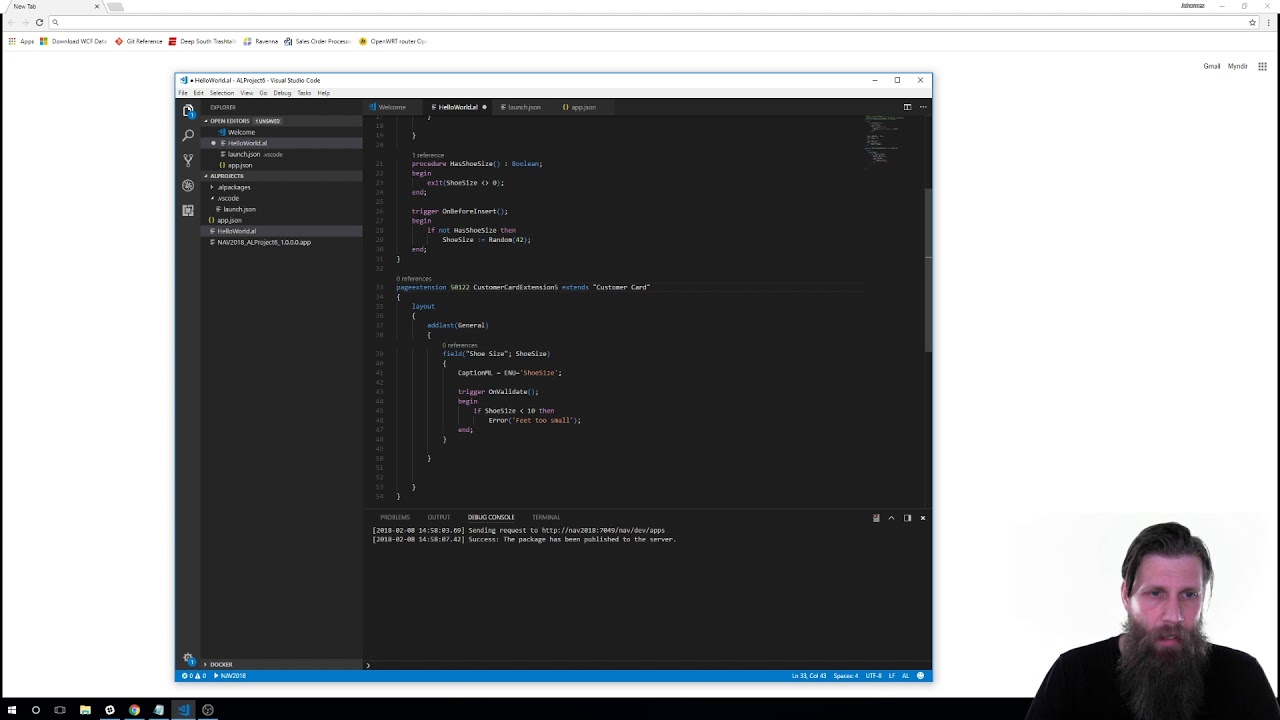 Dynamics NAV 2018: Coding - YouTube