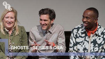 Thumbnail of The Ghosts cast on the show's final series | BFI Q&A