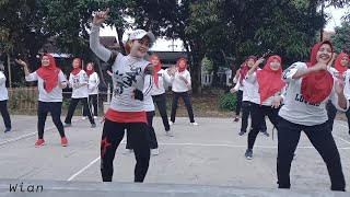 TUNG KERIPIT by Rhoma Irama // COL Senam Kreasi Choreo By Wian #cirebon