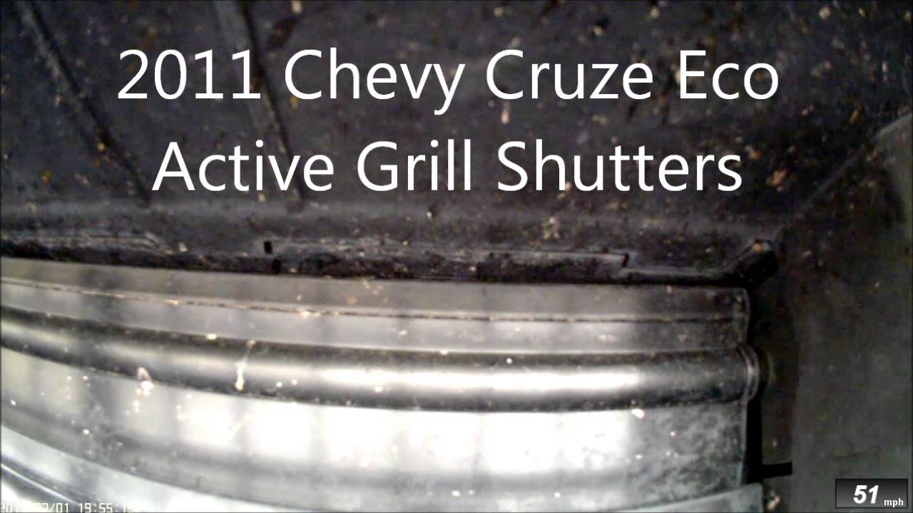 Chevy Cruze Eco Active Grill Shutters - YouTube Chevy Cruze Eco Active Grill Shutters - YouTube