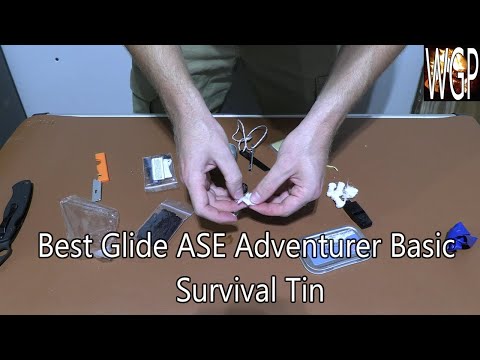 Best Glide ASE Adventurer Basic Survival Tin 