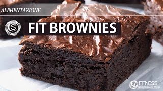 Fit Brownies In 2 Minuti Youtube