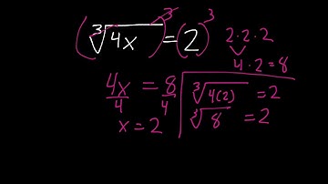 Solving Radical Equations Part 2