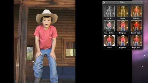 iPhoto09: B07 Applying Photo Effects CC