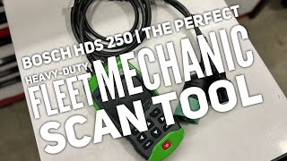 Bosch HDS 250 | The Perfect Heavy-Duty Fleet Mechanic Scan Tool