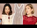 Women Try Amazon Bridesmaid Dresses