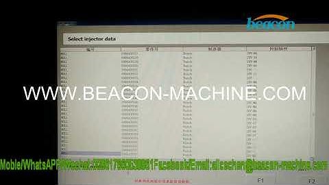 Electrical CR825 ALL function injection and common rail test bench with HEUI ,EUI EUP.Data view