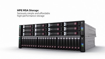 HPE MSA Storage