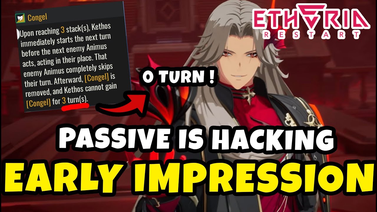 Первое впечатление от Kethos — его пассивная способность — это жульничество | Перезапуск Etheria