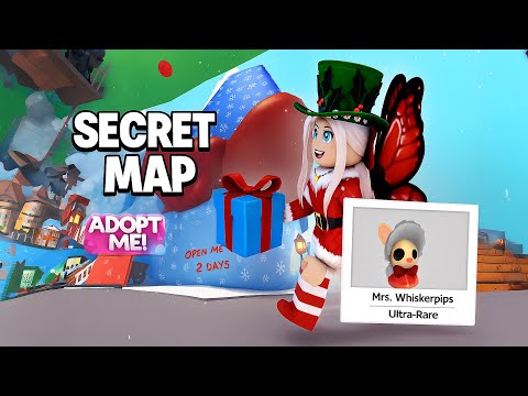❄️ ADOPT ME WINTER: A crush for MR.WHISKERPIPS? All the SECRETS OF THE NEW MAP + GIFT 🎁