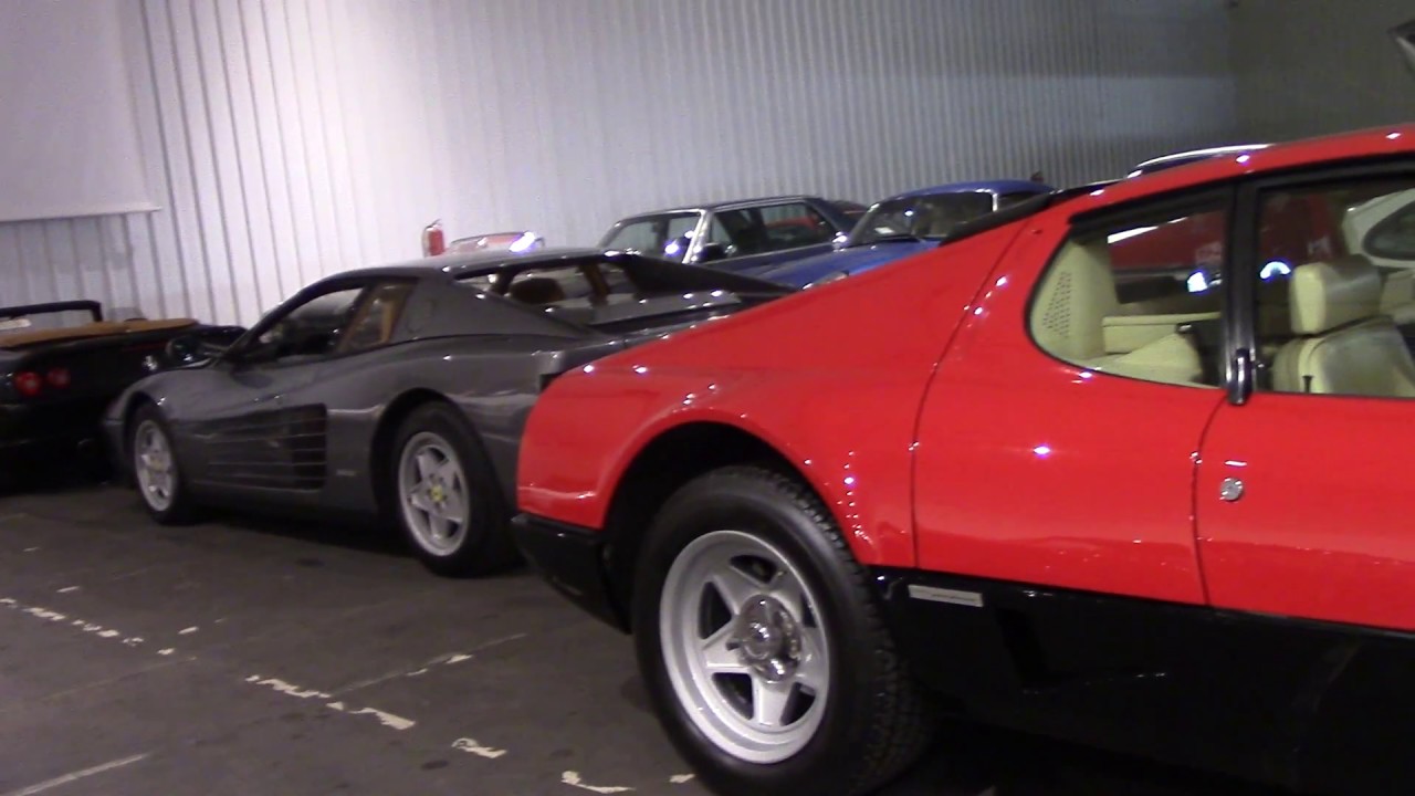 1983 Ferrari 512 BBi at Car cave in Hasselt,Belgium - YouTube