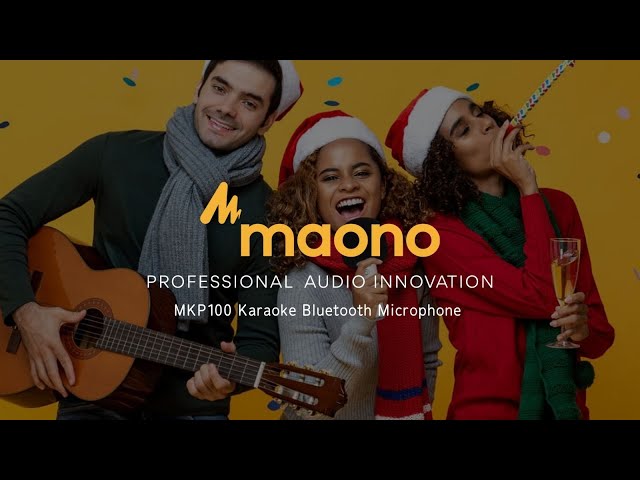 MAONO MKP100 Microphone Bluetooth karaoké