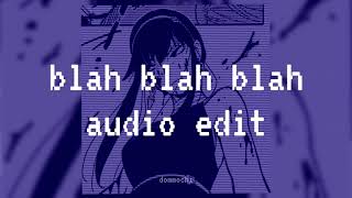 blah blah blah - kesha ft. 3OH!3 because i added the camera clicks in there. { edit audio } Resimi