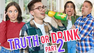 TRUTH or DRINK with MY PARENTS and Asa (Part 2) | Brooklyn \& Bailey
