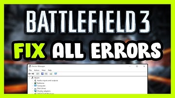 FIX Battlefield 3 Crashing, Freezing, Not Launching, Stuck & Black Screen