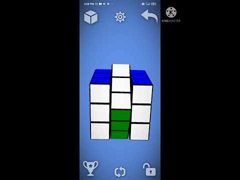 How to Make Japan Flag on Rubik's Cube