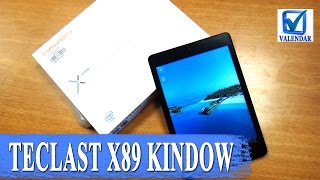 Обзор Teclast X89 Kindow планшет на Windows 10 и Android 4.4 на Intel Baytrail Z3735F распаковка