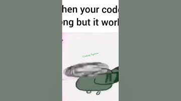 When your code is wrong but it works #funnyvideo #softwareengineer #devloper #funny #shorts #short