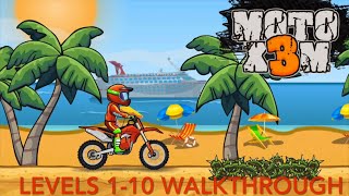 Moto X3M Level 1-10 Walkthrough!!! screenshot 1