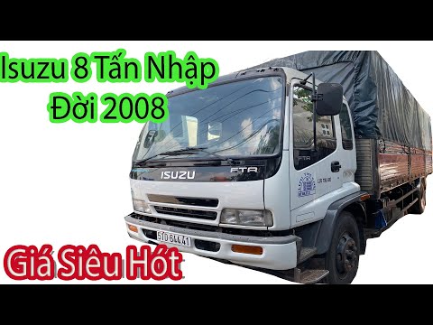 Xe Tải Isuzu Đời 2008 Tải 8 Tấn Thùng Dài 7M6 | Thế Giới Xe Cũ.