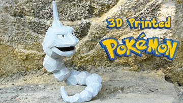 3D Printed Pokemon Onix