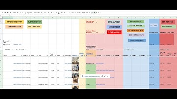 Source Facebook Marketplace Products Automatically (in Google Sheets)